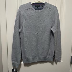 Ted Baker long sleeve gray sweater